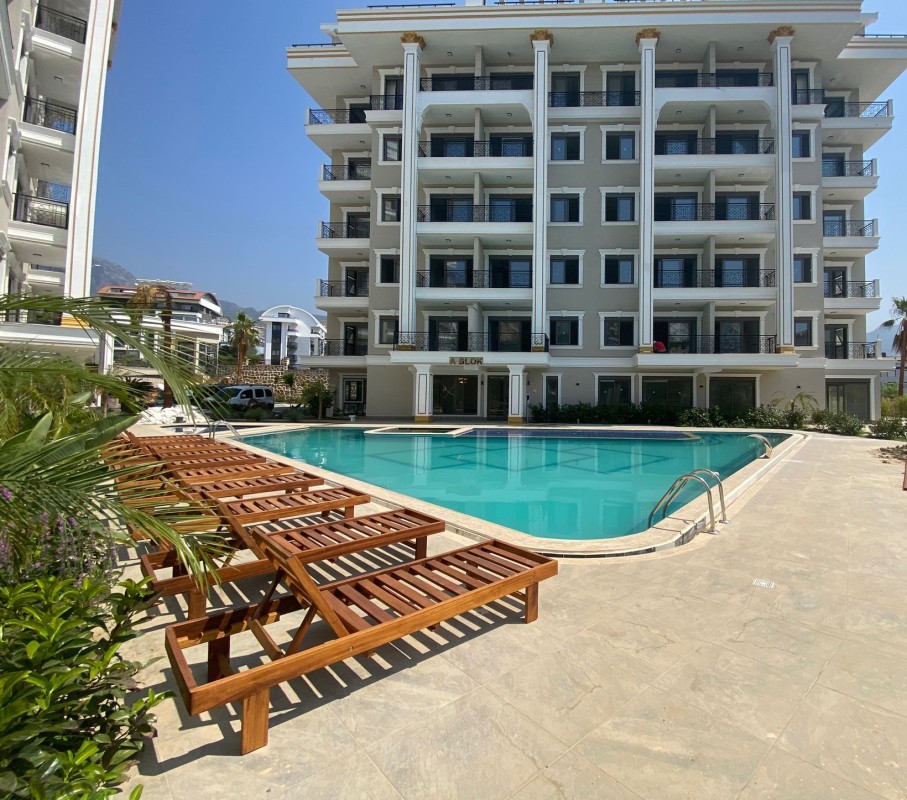 Fully Furnished 2+1 Garden Duplex for Sale in Çıplaklı - Oba